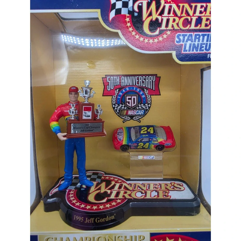 Winner's Circle Jeff Gordon 1995 Championship Legacy 50th Anniversary NASCAR Set